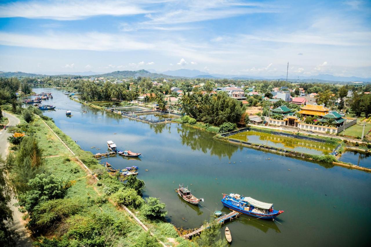 Chau Ngoc Vien Hotel - Bien My Khe - Куанг Нгай Екстериор снимка