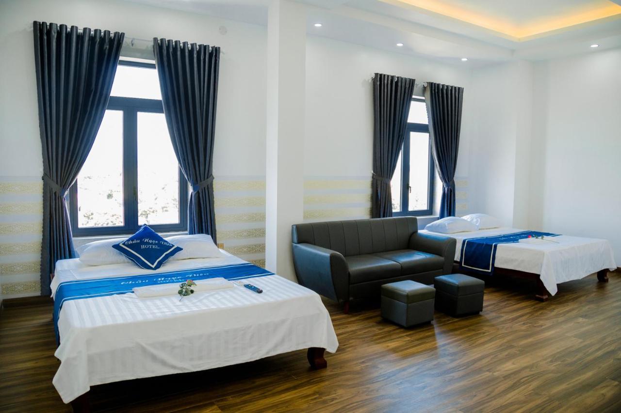 Chau Ngoc Vien Hotel - Bien My Khe - Куанг Нгай Екстериор снимка